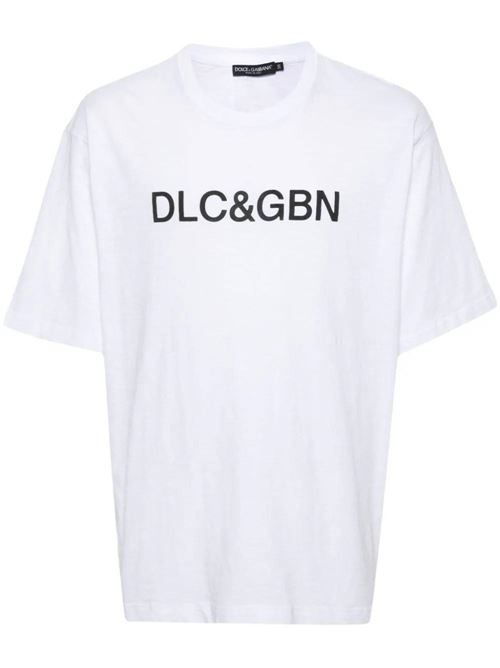 T-shirt con stampa Dolce & Gabbana | G8PN9TG7M8FW0800